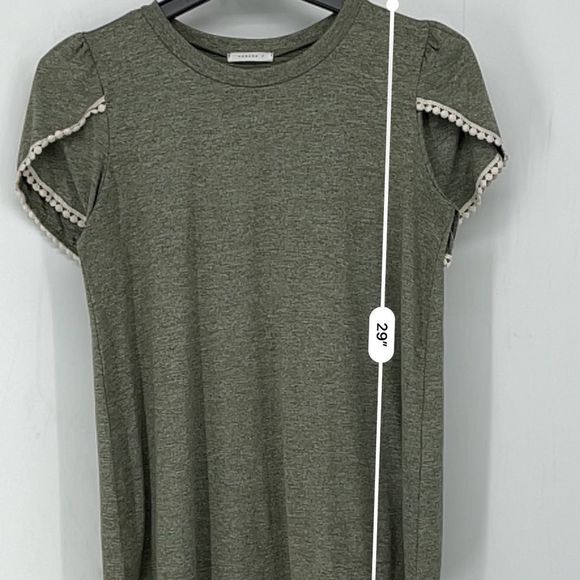 Reborn J green short sleeve boho top - Picture 11 of 12